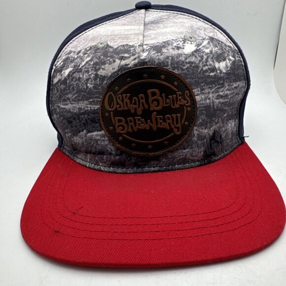 Oskar Blues Brewery SnapBack Baseball Hat Cap Rare GR47 - Picture 2 of 6